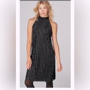 JJill Wearever Velvet Halter Dress